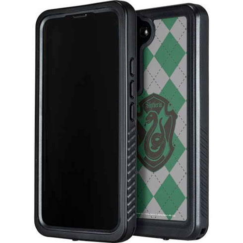 Wizarding World Harry Potter Slytherin Crest Galaxy S24 Plus Waterproof Case